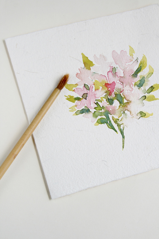 A Paint Brush and Painting 